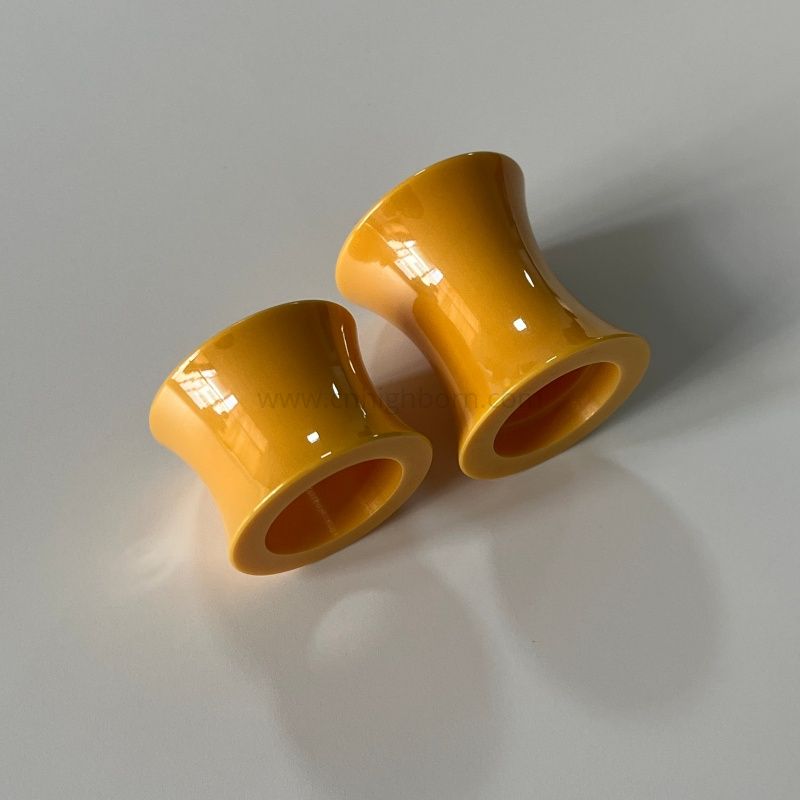 Rullo in ceramica ZrO2 isolante in zirconio giallo stabilizzato al magnesio