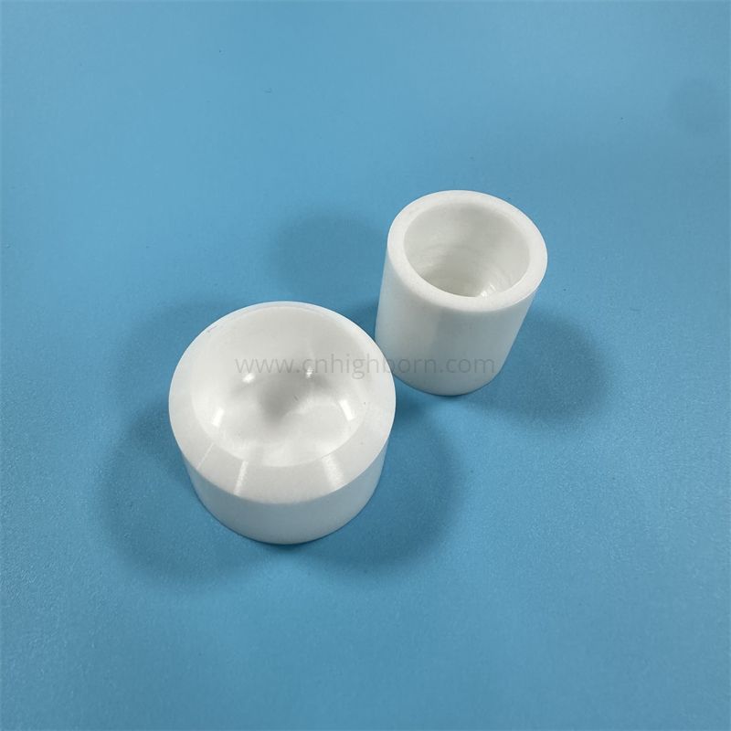 Vaso ZrO2 in ceramica industriale con isolante personalizzato in zirconio