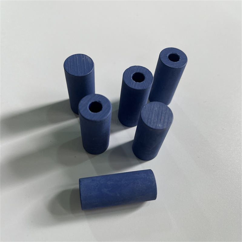 Tubo in ceramica ZrO2 con tubo in zirconio blu stabilizzato con ittrio