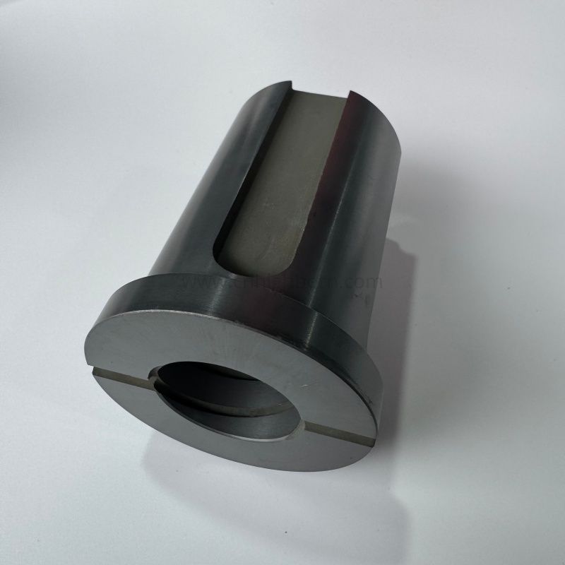 Piastra ceramica in carburo di silicio ad alta temperatura lucido 