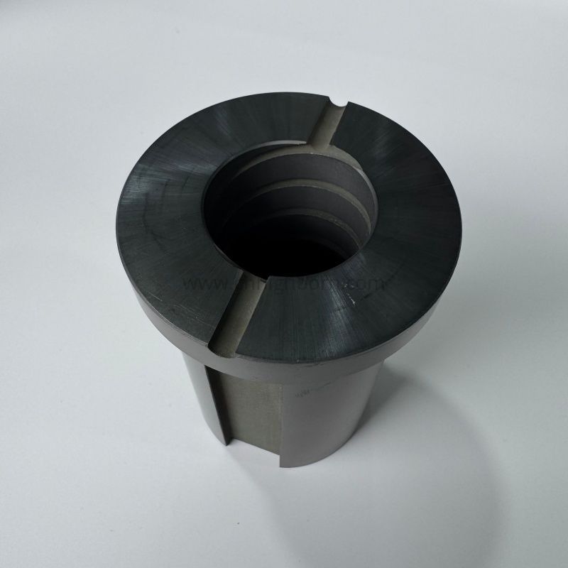 Manicotto per albero in ceramica SiC con boccola in carburo di silicio personalizzato