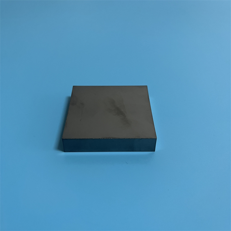 Parte di protezione SiC per piastra in ceramica al carburo di silicio 50x50mm
