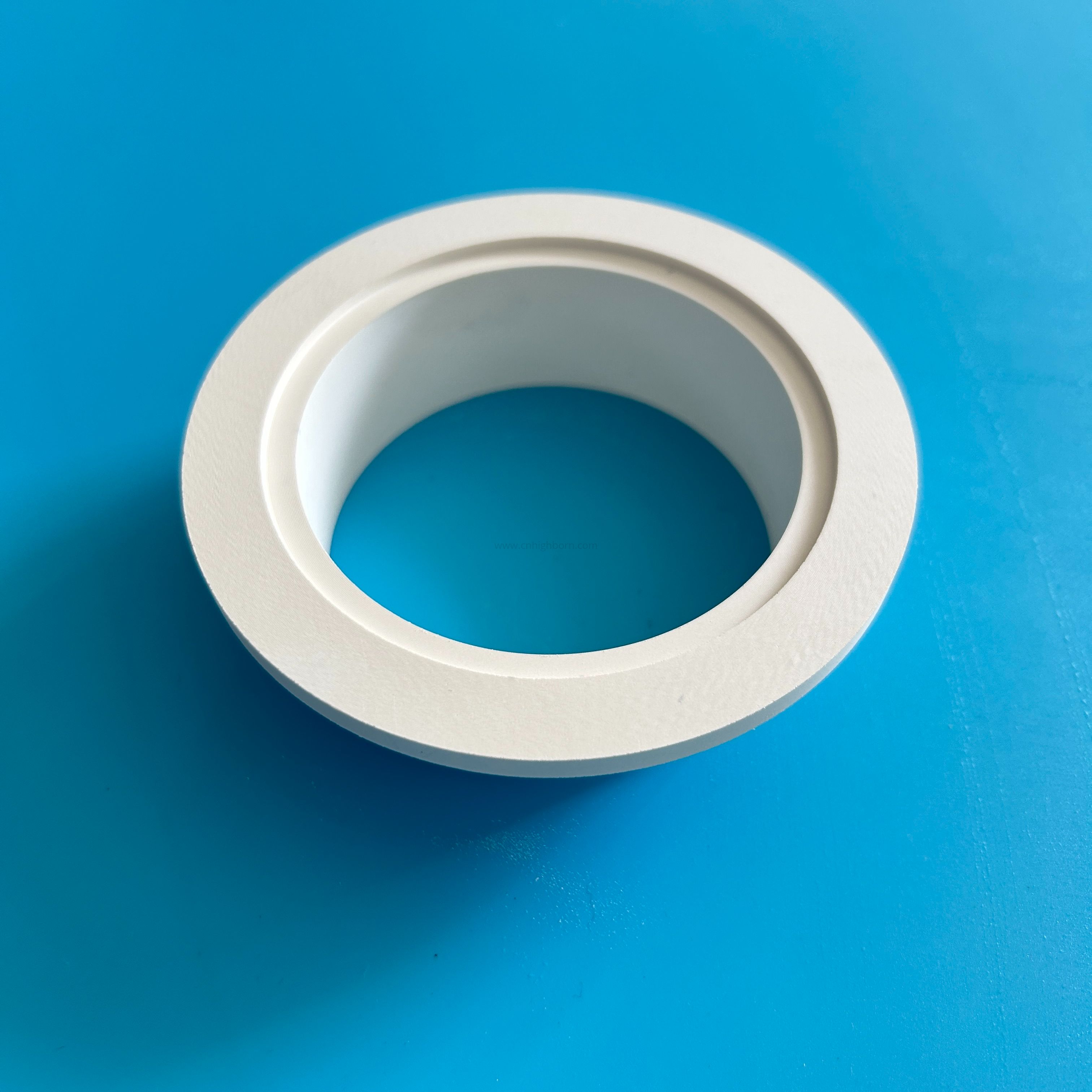 Boccola BN con anello flangiato in ceramica esagonale in nitruro di boro