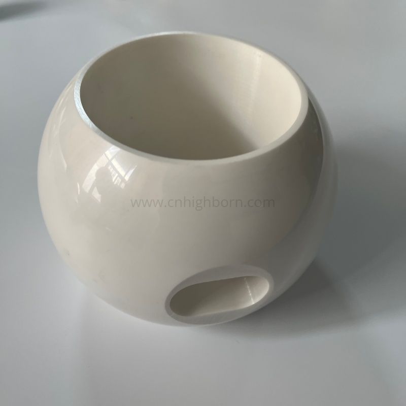 Supporto cuscinetto base valvola a sfera in ceramica allo zirconio Parte