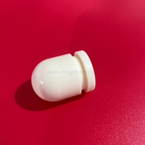 Testa a pressione in ceramica con perno di posizionamento a testa arrotondata in ceramica di zirconio