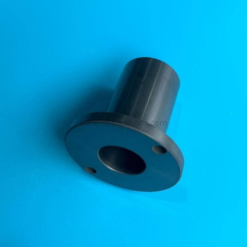 Boccola SSIC per tubo di ricambio in carburo di silicio con flangia