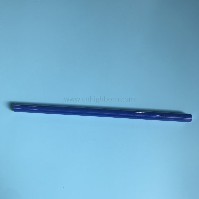 Albero dello stantuffo del pistone con asta in ceramica blu Zro2 e zirconio