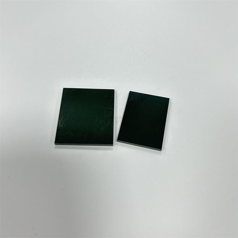  Piastra in ossido di zirconio con substrato in lamiera di zirconio nero 