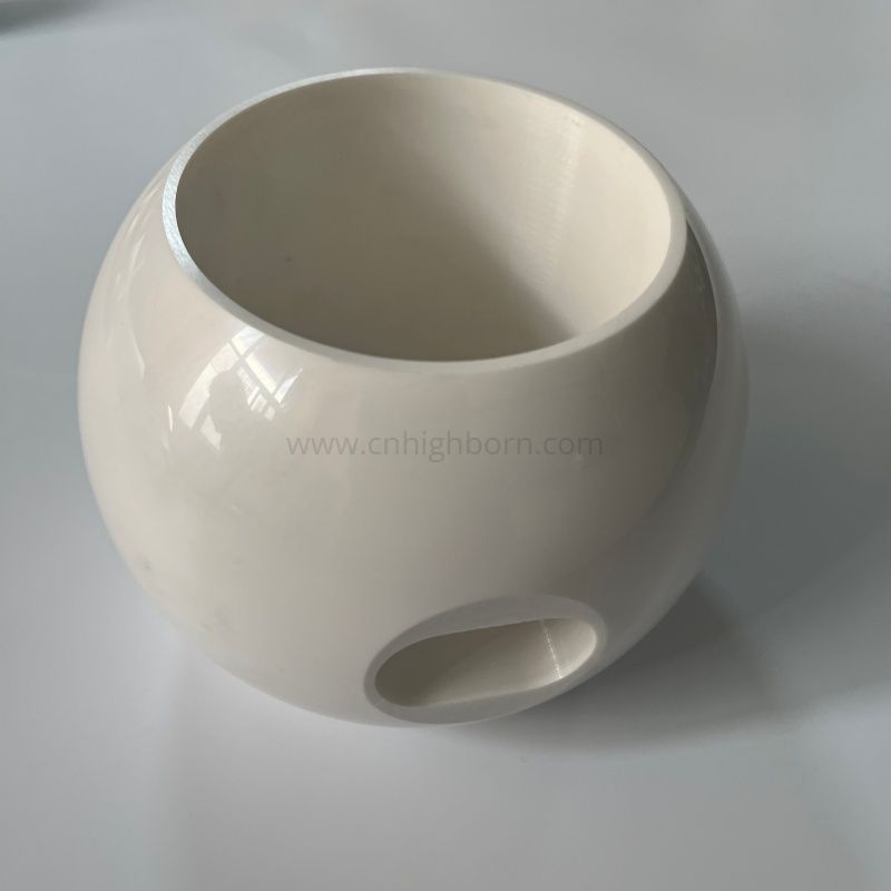 Supporto cuscinetto base valvola a sfera in ceramica allo zirconio Parte