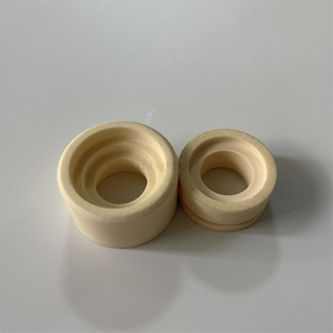 Anello di isolamento in allumina con boccola in ceramica Al2O3 al 99%.