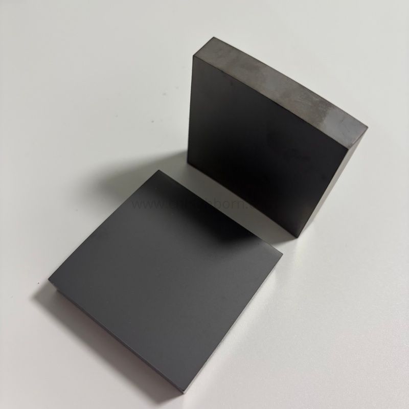 Pannello in ceramica strutturale resistente agli urti SiC di dimensioni personalizzate