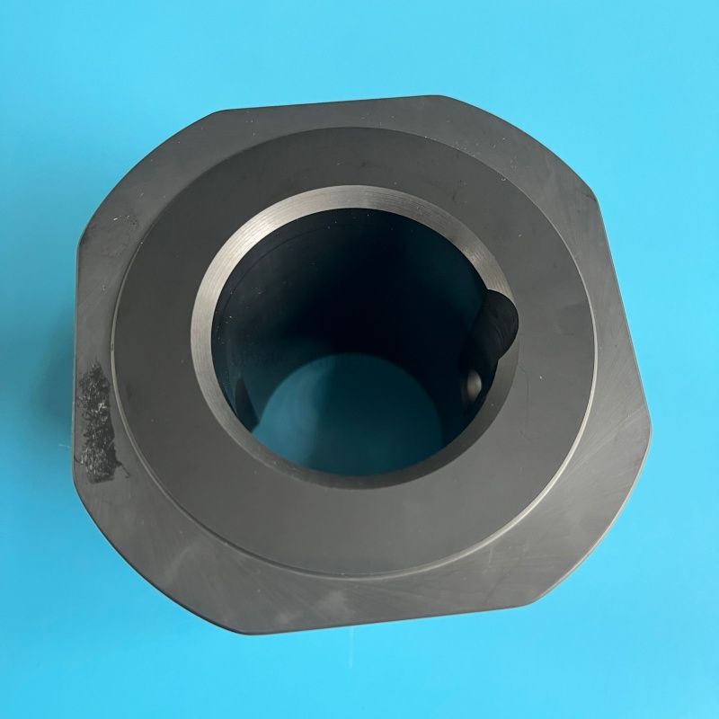  Boccola con cavità ceramica SiC del tubo flangiato in carburo di silicio