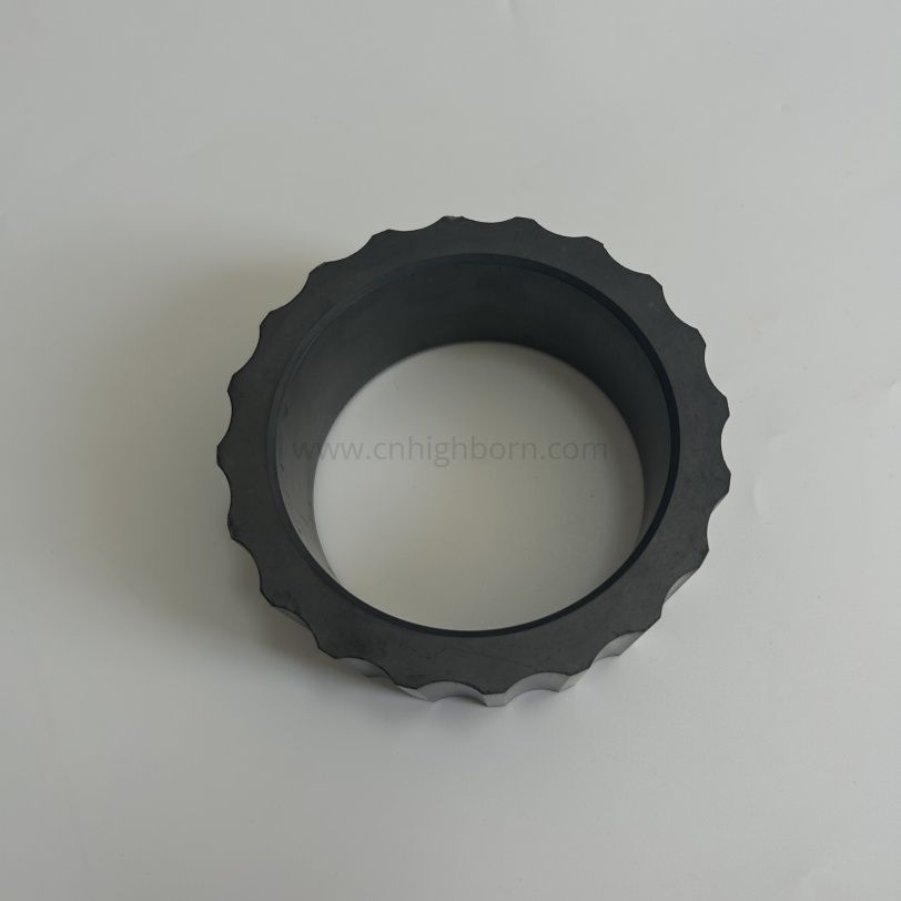 Rullo Sic con anello dentato in ceramica al carburo di silicio