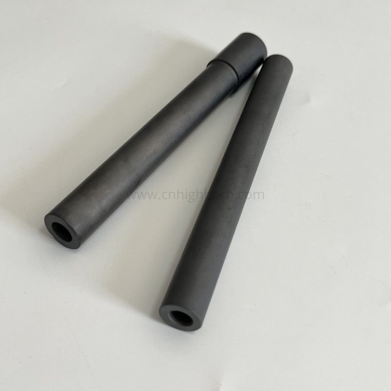 Manicotto per termocoppia ceramica SiC con tubo ceramico in carburo di silicio