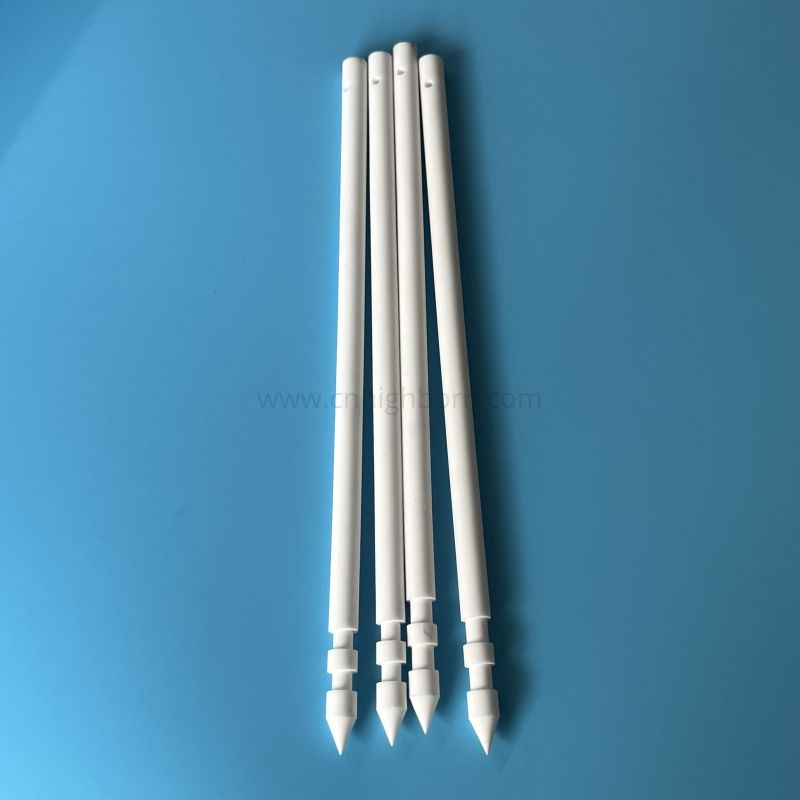 Asta puntatore in ceramica di allumina Al2O3 personalizzata per bruciatore