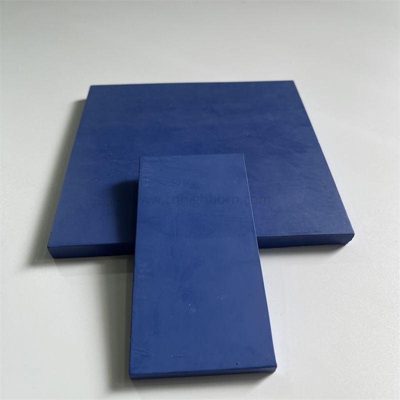 Piastra vuota in foglio blu ceramico con zirconio stabilizzato con ittrio