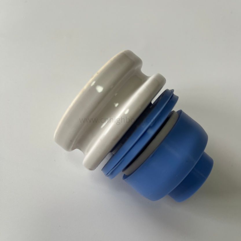 Set isolante a blocchi in ceramica smaltata personalizzata al 95% di allumina Al2O3
