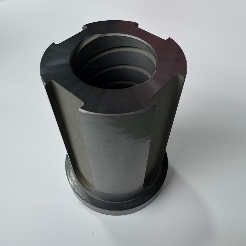 Piastra ceramica in carburo di silicio ad alta temperatura lucido 