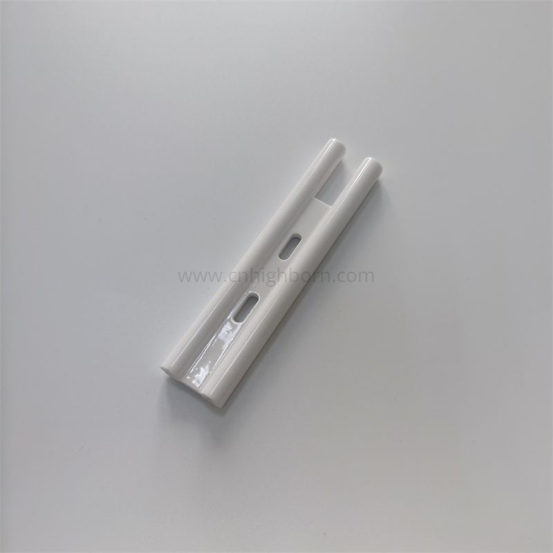 Glazed 95%al2o3 Alumina Ceramic Igniter Tube