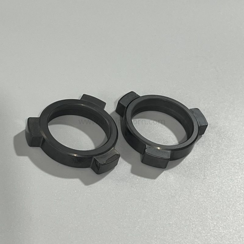Anelli di tenuta SSIC in carburo di silicio SiC O-ring in ceramica
