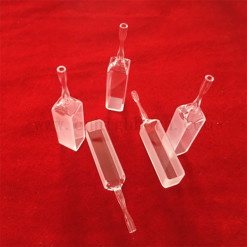 Cuvetta al quarzo per spettroscopia UV-Vis