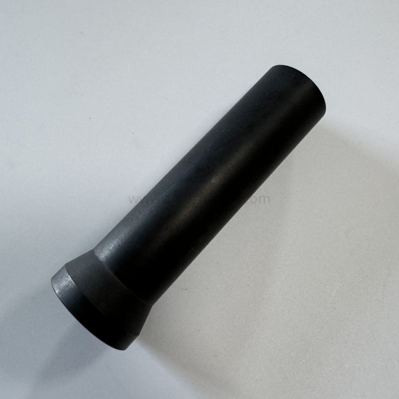 Tubi personalizzati in carburo di silicio sinterizzato senza pressione a forma di gradino