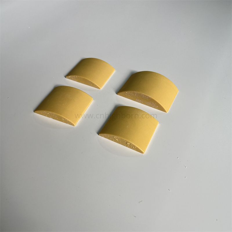 Blocco ceramico ZrO2 isolante irregolare in zirconio stabilizzato al magnesio