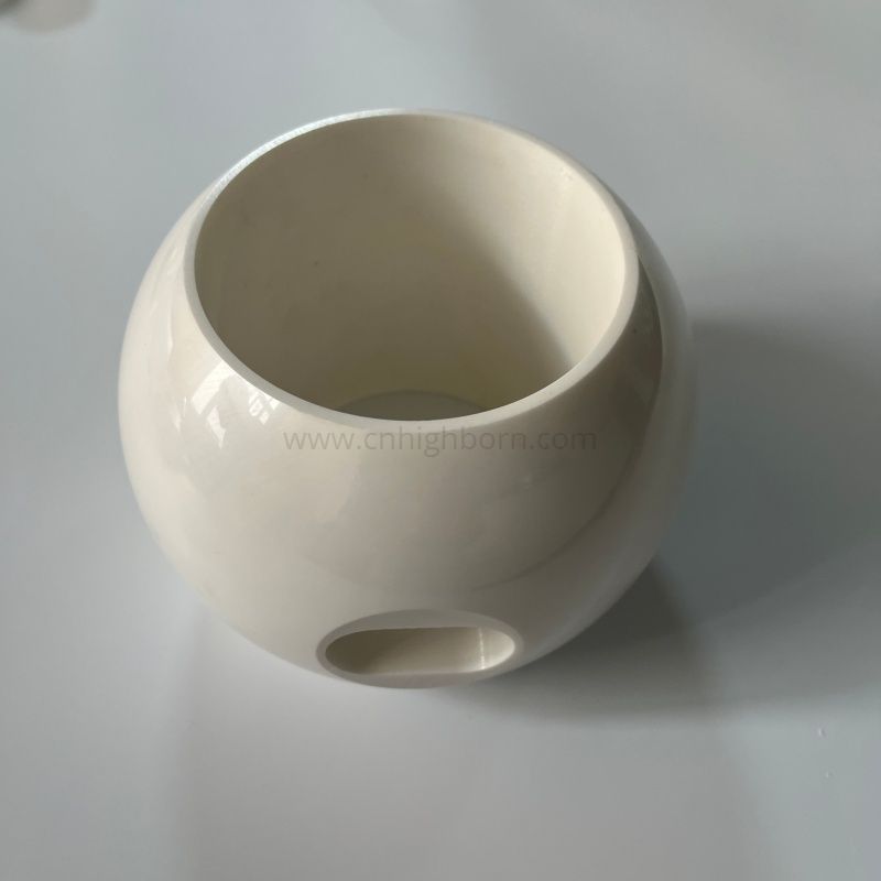 Supporto cuscinetto base valvola a sfera in ceramica allo zirconio Parte