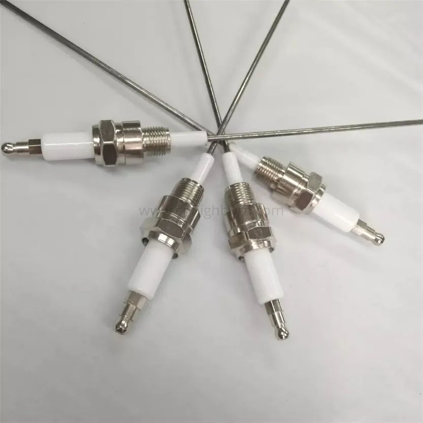 Sonda di accensione con elettrodo di accensione per gas in ceramica di allumina personalizzata