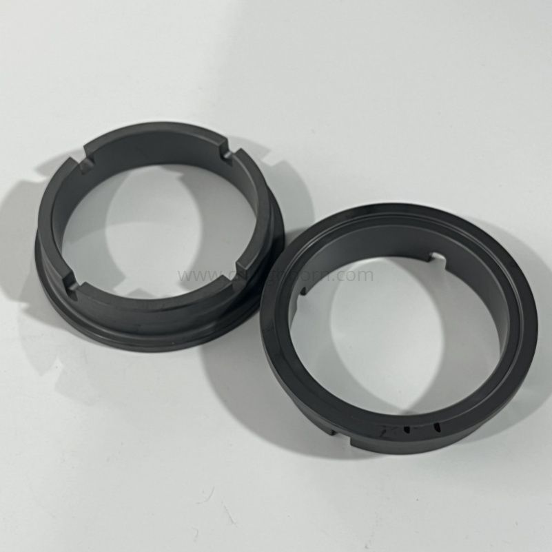  Anello in ceramica al carburo di silicio Parti di componenti in ceramica SSIC