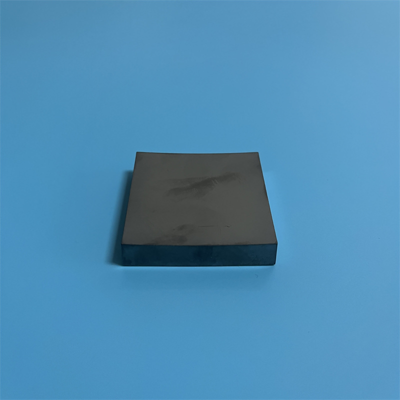 Parte di protezione SiC per piastra in ceramica al carburo di silicio 50x50mm
