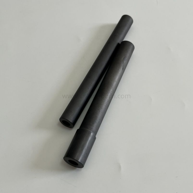 Manicotto per termocoppia ceramica SiC con tubo ceramico in carburo di silicio