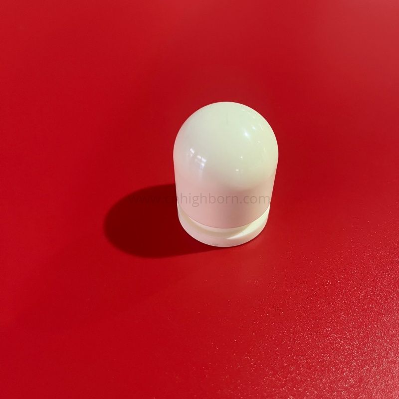 Raccordi resistenti all'usura Cappuccio cilindrico in ceramica di zirconio a gradini 