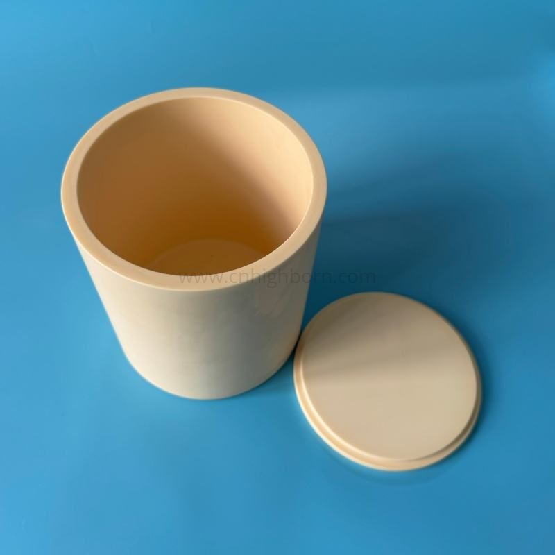 Vaso per macinazione in ceramica di allumina Vaso per mulino a sfere Al2O3