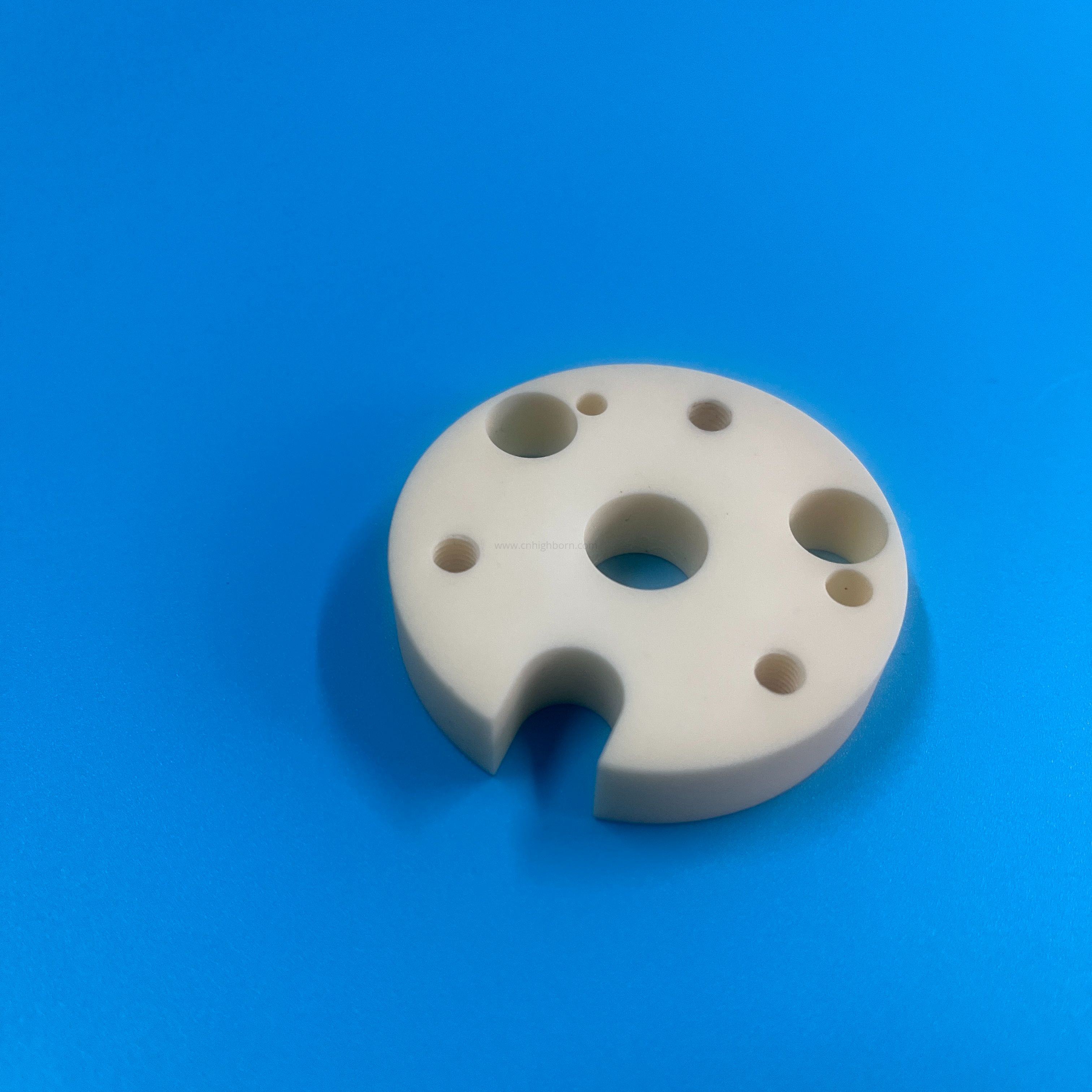 Disco ceramico in allumina al 99% Distanziatore in ossido di alluminio