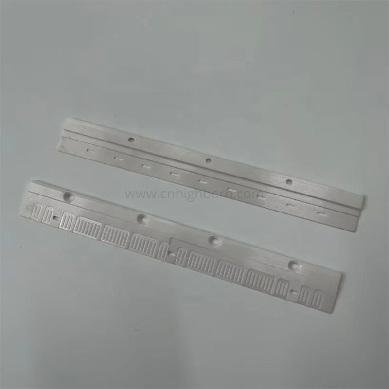Piastra industriale in zirconio stabilizzato con ittrio con isolante per fori