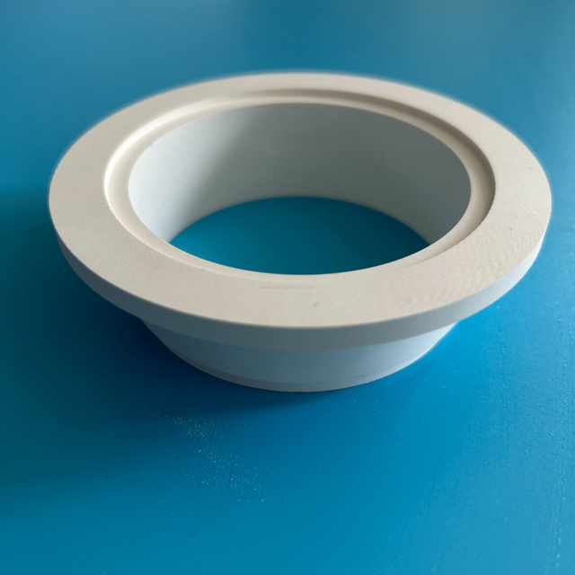 Boccola BN con anello flangiato in ceramica esagonale in nitruro di boro