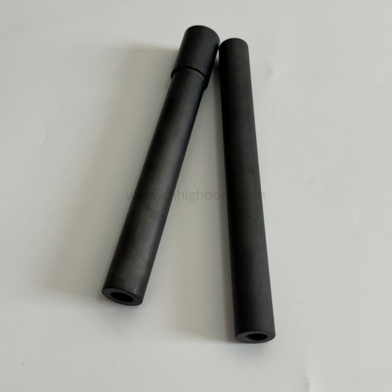 Manicotto per termocoppia ceramica SiC con tubo ceramico in carburo di silicio