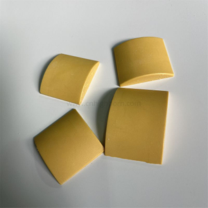 Blocco ceramico ZrO2 isolante irregolare in zirconio stabilizzato al magnesio