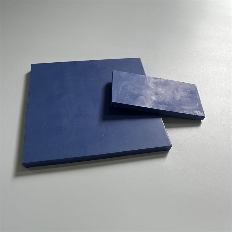 Piastra vuota in foglio blu ceramico con zirconio stabilizzato con ittrio