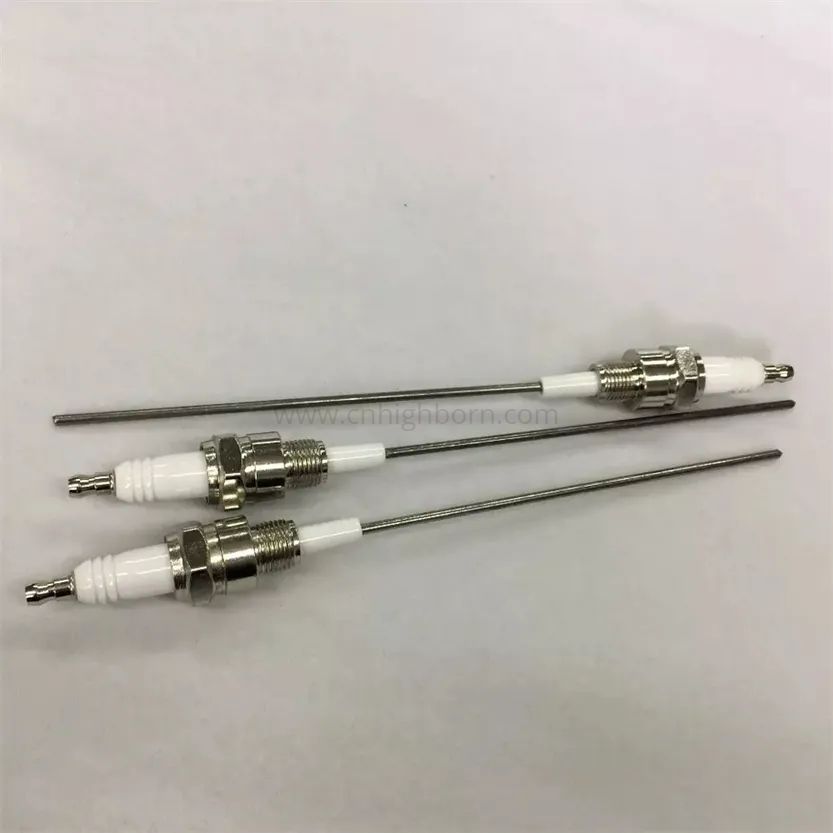 Sonda di accensione con elettrodo di accensione per gas in ceramica di allumina personalizzata
