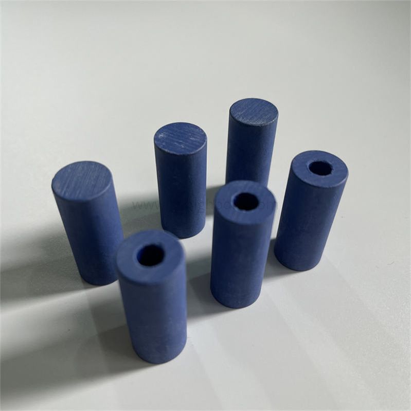 Tubo in ceramica ZrO2 con tubo in zirconio blu stabilizzato con ittrio