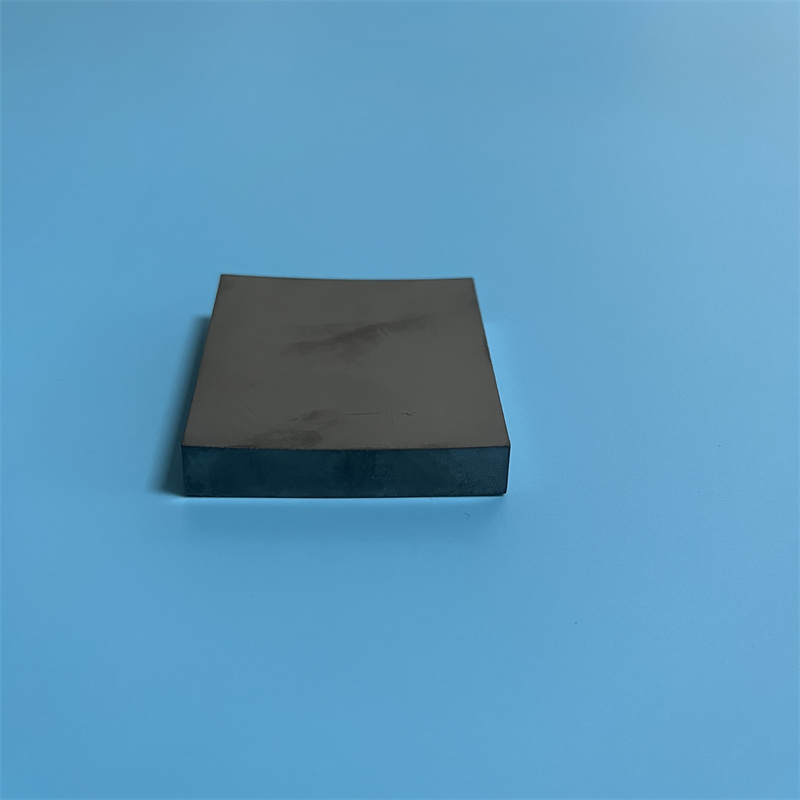 Parte di protezione SiC per piastra in ceramica al carburo di silicio 50x50mm