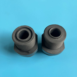  Raccordi ceramici in carburo di silicio Connettore filettato SiC 