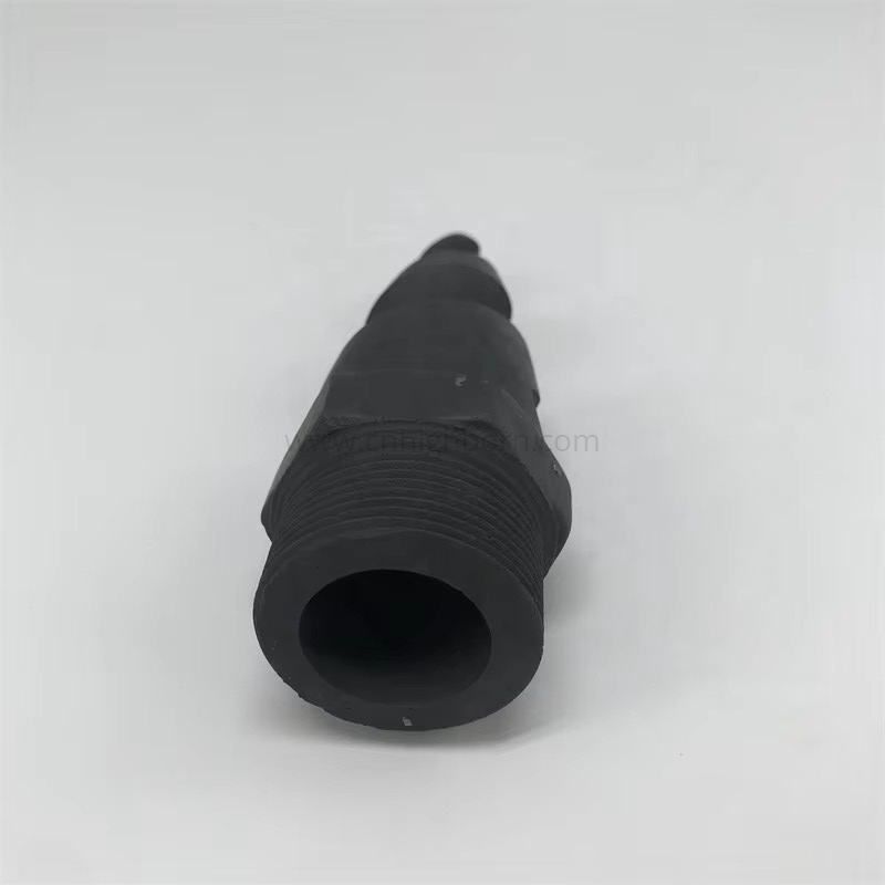 Parte irregolare in ceramica SiC ugello in carburo di silicio isolante