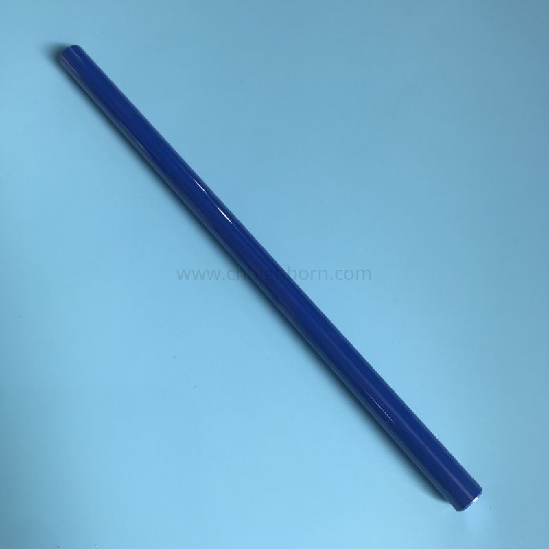 Albero dello stantuffo del pistone con asta in ceramica blu Zro2 e zirconio